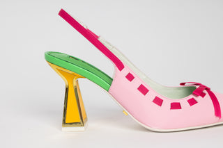 Kacy - Cheeky Pink/Multi - The Shoe Curator