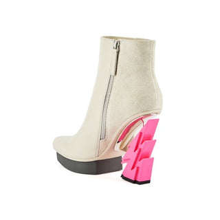 White Ankle Boot