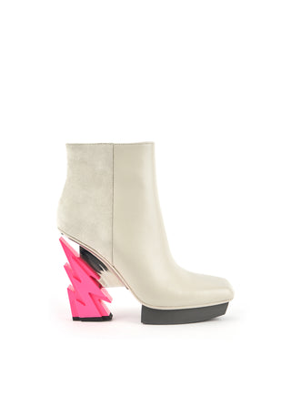 White Ankle Boot
