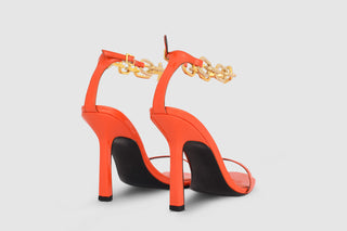 Effie - Orange - The Shoe Curator