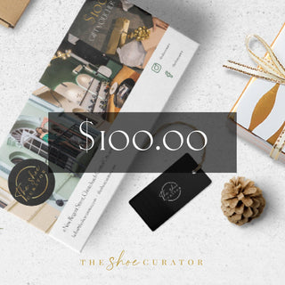 $100 Gift Card - The Shoe Curator